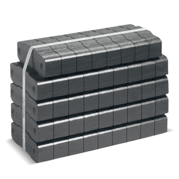 Rekord Braunkohlebriketts 25kg x 40 Gebinde 1000kg Palette