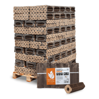 Heizfuxx PiniKay Octagon 10kg x 96 Gebinde 960kg Palette
