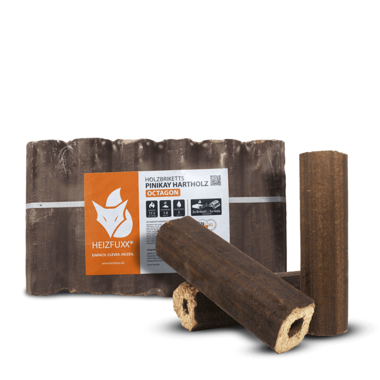 Heizfuxx PiniKay Octagon 10kg x 96 Gebinde 960kg Palette