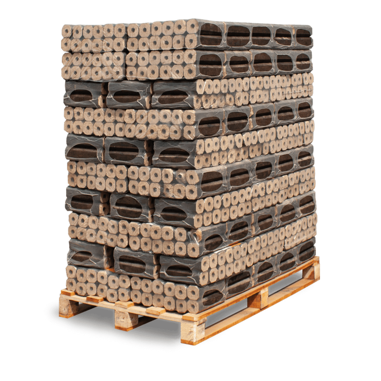 Heizfuxx PiniKay Octagon 10kg x 96 Gebinde 960kg Palette