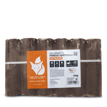 Heizfuxx PiniKay Octagon 10kg x 96 Gebinde 960kg Palette